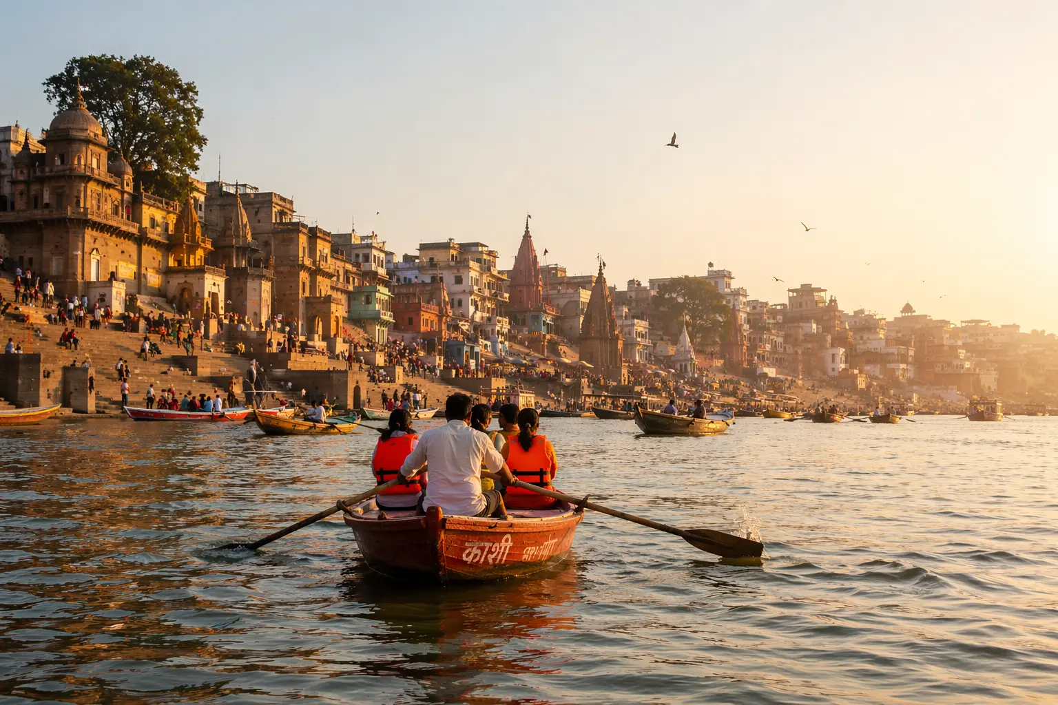 Boating Varanasi Ganga
